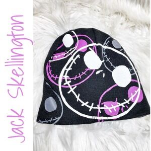 Disney Jack Skellington Reversible Beanie Hat The Nightmare Before Christmas